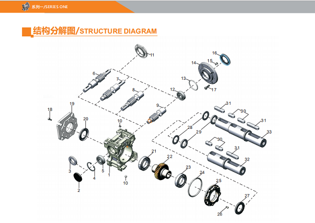 艾思捷帶您圖文并茂的了解一下蝸輪蝸桿減速機(jī)結(jié)構(gòu)分解 (2).png