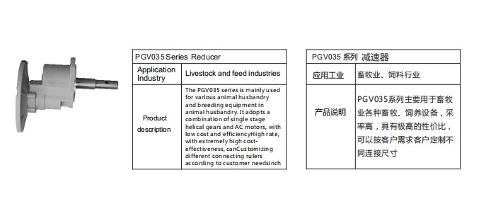 艾思捷定制款PGV035系列減速機(jī)--應(yīng)用在畜牧業(yè)、飼料行業(yè).jpg